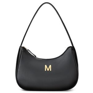 3563 Gift Shoulder Bag Clutch Tote HandBags Purses with Gold Initials